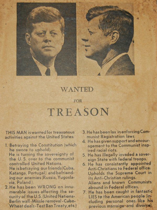 JFK TREASON FLYER